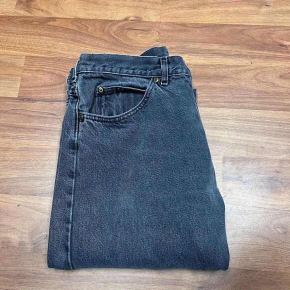 L.L. Bean Mens Double L Straight Leg Jeans Black Size 30 - Picture 10 of 10